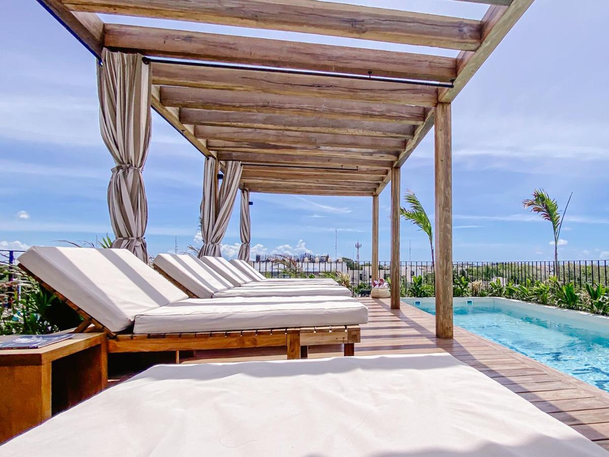 Downtown Tulum Hotel Ngoại thất bức ảnh